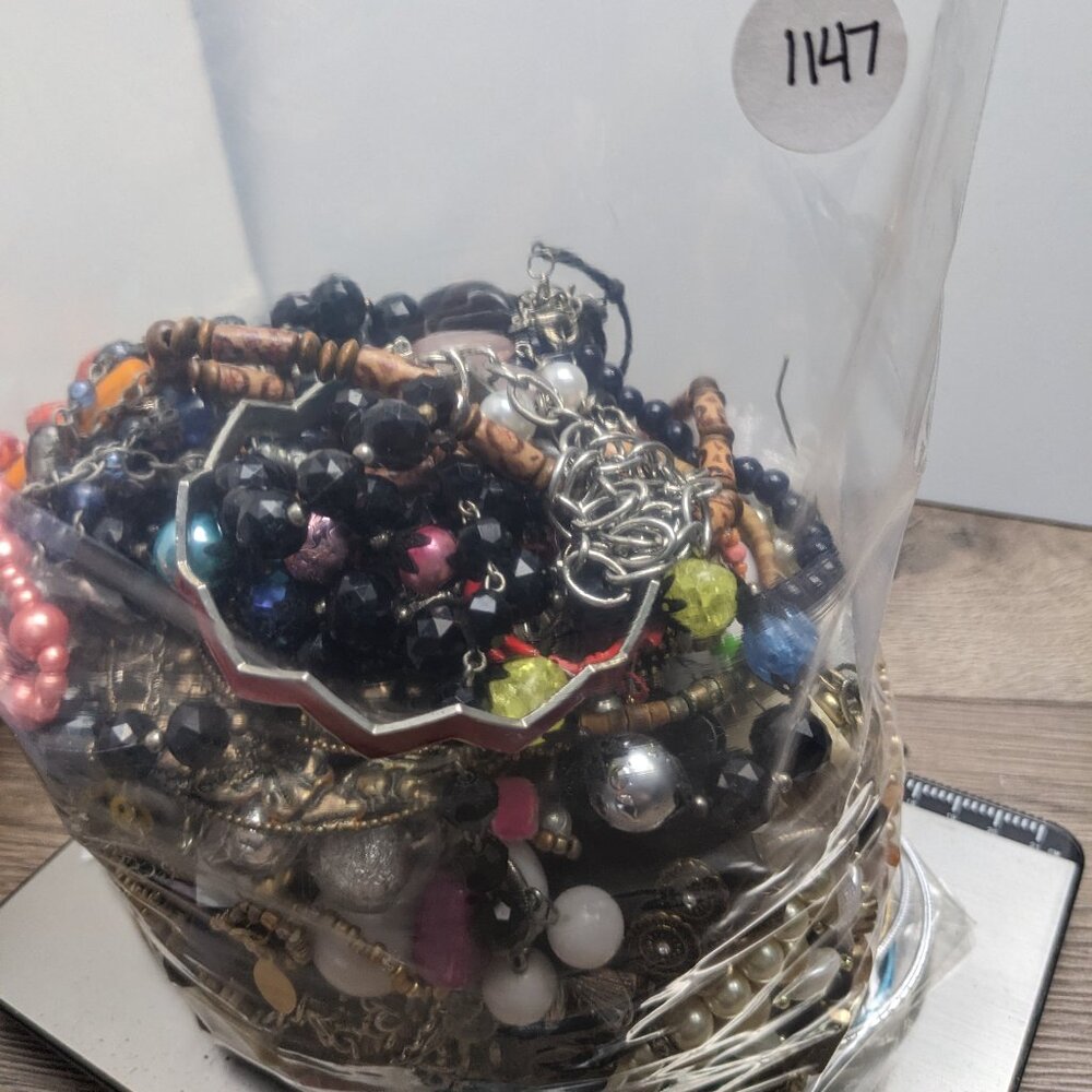 Jewelry Lot 4+ lbs 1147 Wearable Sellable Mystery Lot Free Shipping